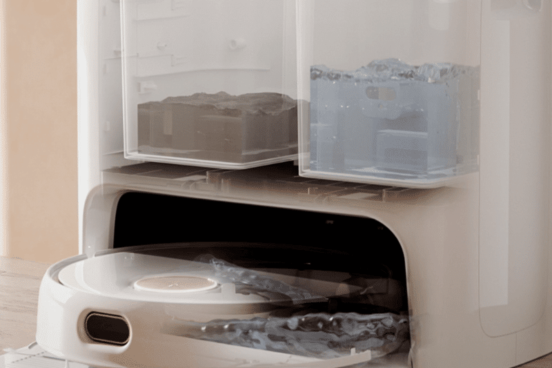 Принцип работы станции очистки салфеток Yeedi Floor 3 Station